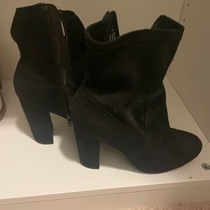 Heel booties size 8